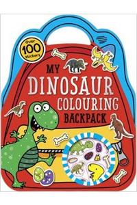 My Dinosaur Colouring Backpack