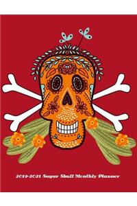 2019-2021 Sugar Skull Monthly Planner