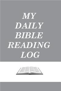 My Daily Bible Reading Log