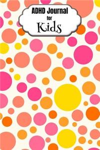 ADHD Journal for Kids - With Writing Prompts (Cover - Dots 7)