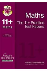 11+ Maths Practice Papers: Standard Answers (for GL & Other Test Providers)