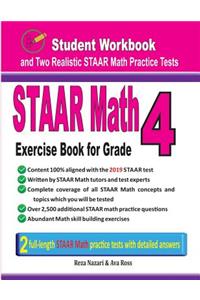 STAAR Math Exercise Book for Grade 4