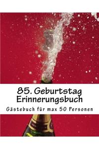 85. Geburtstag Erinnerungsbuch