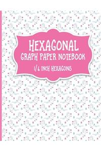 Hexagonal Graph Paper Notebook