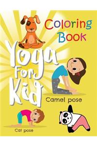 Yoga for kid Coloring Book