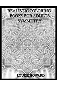 Realistic Coloring Books for Adults Symmetry