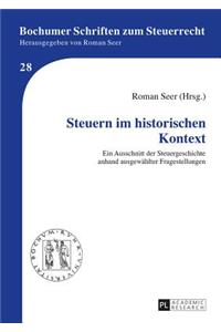 Steuern Im Historischen Kontext