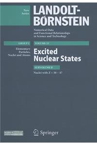 Z = 30-47. Excited Nuclear States