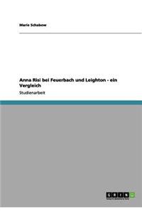 Anna Risi bei Feuerbach und Leighton - ein Vergleich