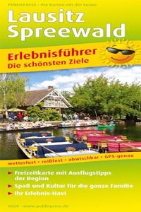 Lausitz - Spreewald, adventure guide and map 1:170,000