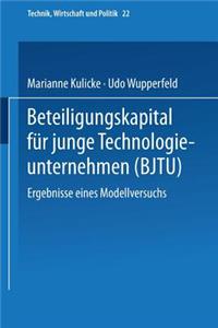 Beteiligungskapital Für Junge Technologieunternehmen