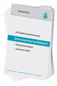 Uberblickskarteikarten Offentliches Recht im Uberblick II - NRW