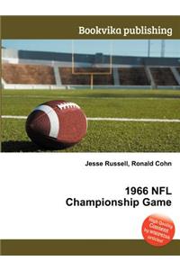 1966 NFL Championship Game