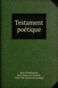 Testament poetique