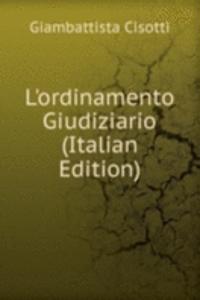 L'ordinamento Giudiziario (Italian Edition)