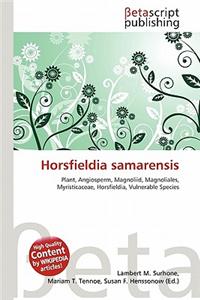 Horsfieldia Samarensis