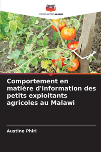 Comportement en matière d'information des petits exploitants agricoles au Malawi