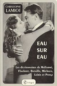 Ea Sur Eau. Les Dictionnaires De Mallarme, Flaubert, Bataille, Michaux, Leiris Et Ponge (Chiasma)