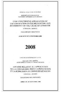 Case concerning application of the Convention on the Prevention and Punishment of the Crime of Genocide