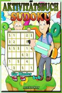 Aktivitätsbuch Sudoku für Kinder 6X6