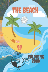 The beach coloring book