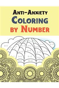 Anti-Anxiety Coloring by Number