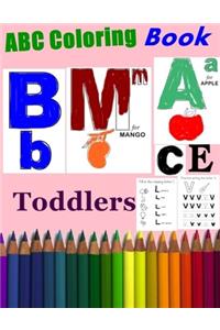 ABC Coloring Books for Toddlers