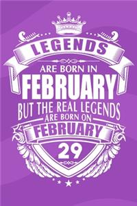 Legends are born in February 29