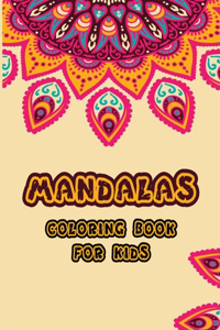 Mandalas coloring book for kids