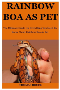Rainbow Boa As Pet