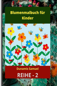 Blumenmalbuch Für Kinder