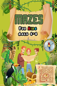Mazes For Kids Ages 4-8