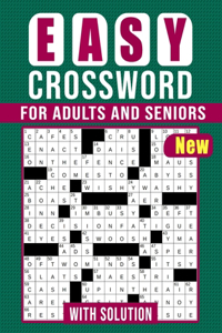 Crossword For Adults And Seniors - Easy Puzzles