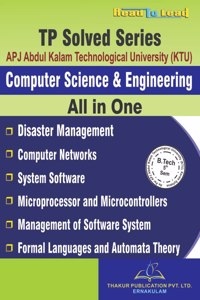Computer Science & Engineering/ B.Tech - 5 Semester (All In One Solve Series) As Per Apj Abdul Kalam Technological University (Ktu)