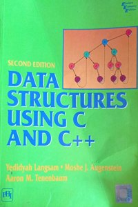 Data Structures Using C And C++ By Yedidyah Langsam Second Hand Used Book