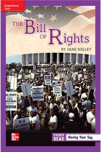 Reading Wonders Leveled Reader the Bill of Rights: Ell Unit 2 Week 1 Grade 5