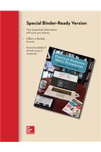 Loose Leaf Practical Business Math Procedures Brief W/Handbook, DVD + Connect Access Card