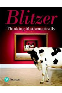 Thinking Mathematically Plus Mylab Math with Pearson Etext -- 24 Month Access Card Package