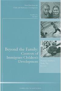 Beyond the Family: Contexts of Immigrant Children's Development