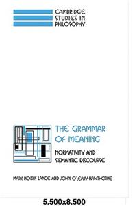 Grammar of Meaning