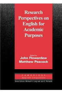 Research Perspectives on English for Academic Purposes