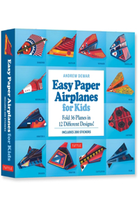 Easy Paper Airplanes for Kids Kit