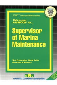 Supervisor of Marina Maintenance