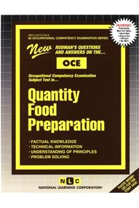 QUANTITY FOOD PREPARATION