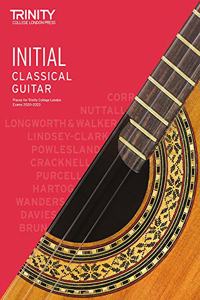 Trinity College London Classical Guitar Exam Pieces 2020-2023: Initial