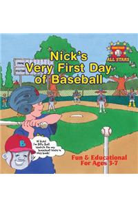 Nick's Very First Day of Baseball