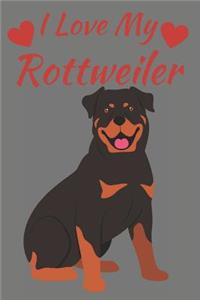 I Love My Rottweiler