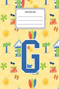 Composition Book G