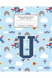 Primary Composition Notebook Grades K-2 Story Journal U