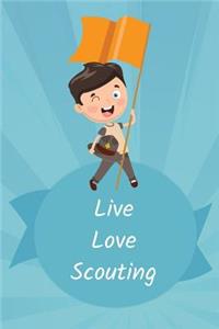 Thick Journal & Sketchbook (119 Pages) - Summer Journal, Camping, Boy Scouts Gifts